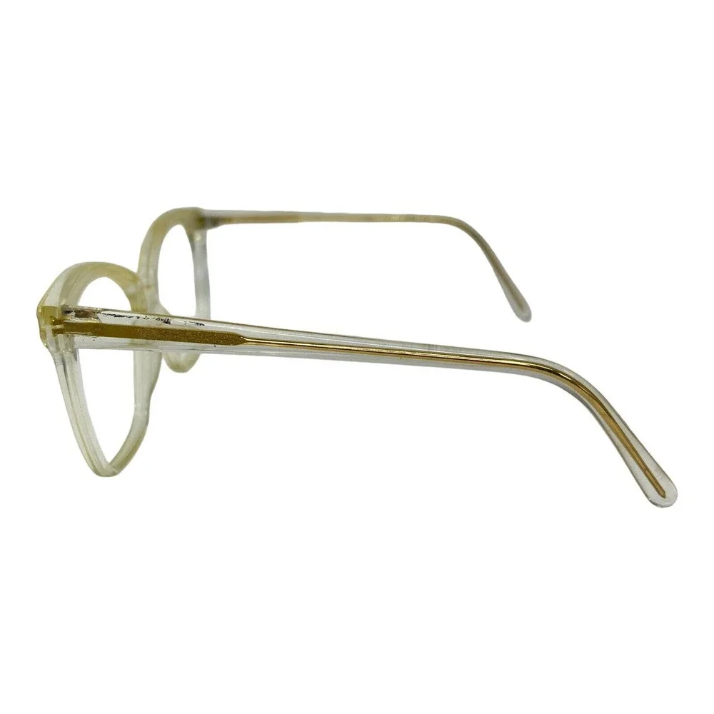 Gianni Versace‎ Womens Eyeglasses Frame white gold 771 56-14-111 H6206